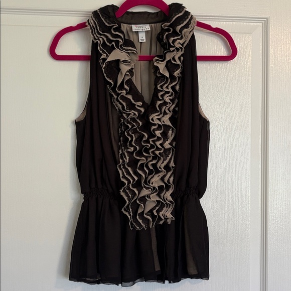 Robert Rodriguez Neiman Marcus Target Ruffled Top - Picture 3 of 5